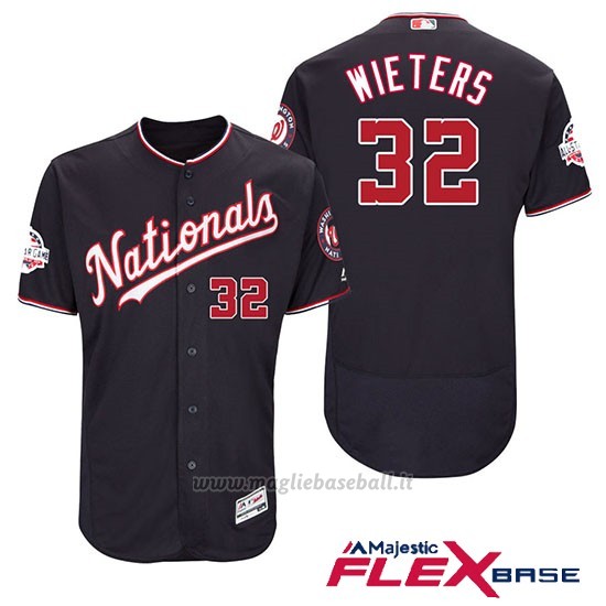 Maglia Baseball Uomo Washington Nationals Matt Wieters Blu 2018 All Star Alterner Flex Base